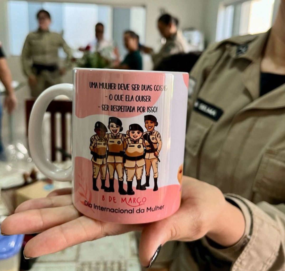 94ª CIPM comemora dia das mulheres com as policiais militares da unidade — imagem 3
